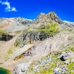 Die Seewand direkt am Eissee.