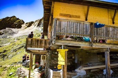 Eisseehütte am Venediger Höhenweg