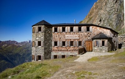 Salathütte von außen