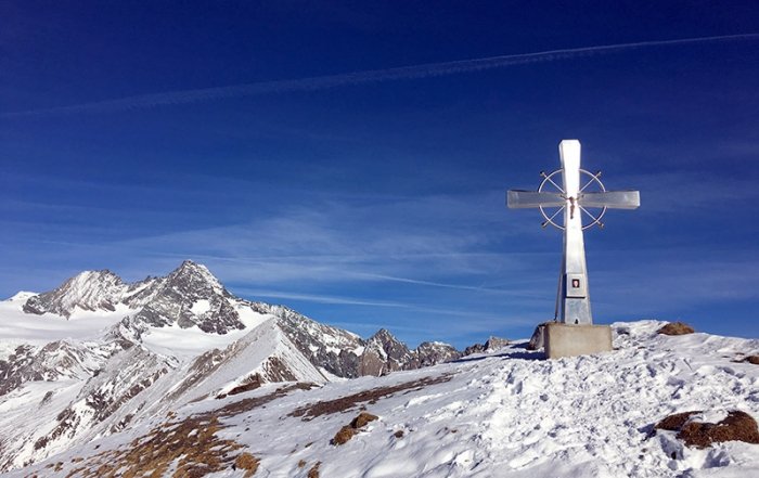 Gipfelkreuzt auf dem Figerhorn