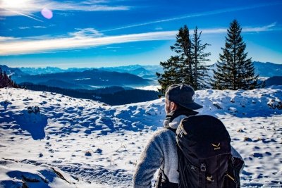 Münchner Hausberge im Winter